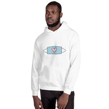 Load image into Gallery viewer, Heart FaceMask Hoodie
