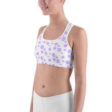Load image into Gallery viewer, Polka Dot Doodle Sports Bra
